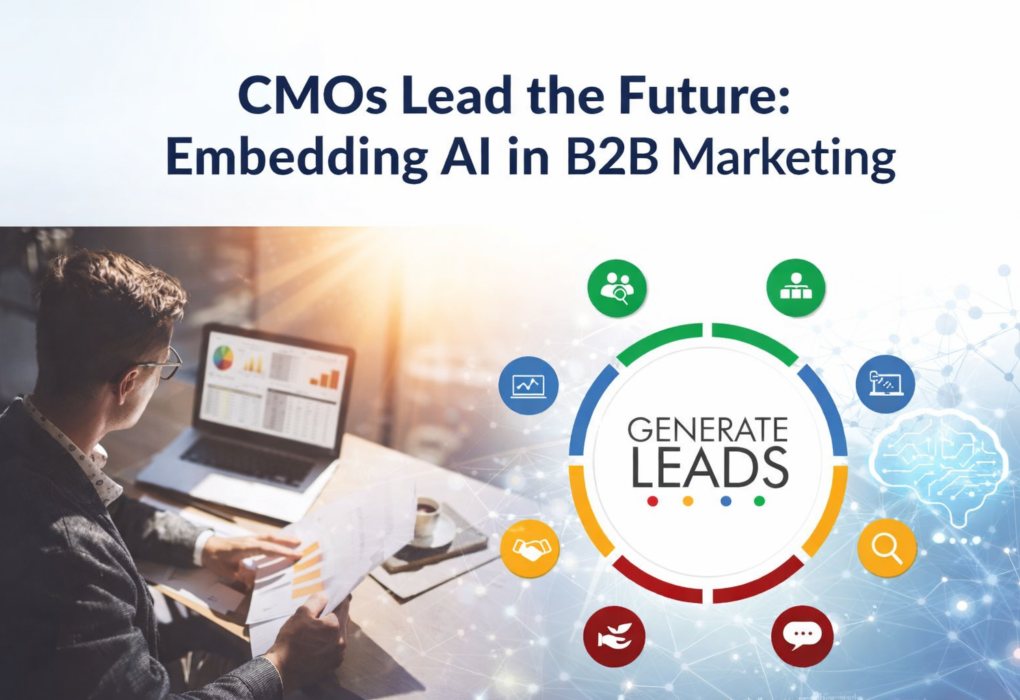 CMOs Lead the Future: Embedding AI in B2B Marketing
