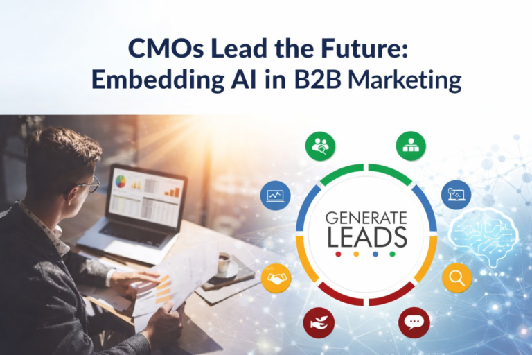 CMOs Lead the Future: Embedding AI in B2B Marketing